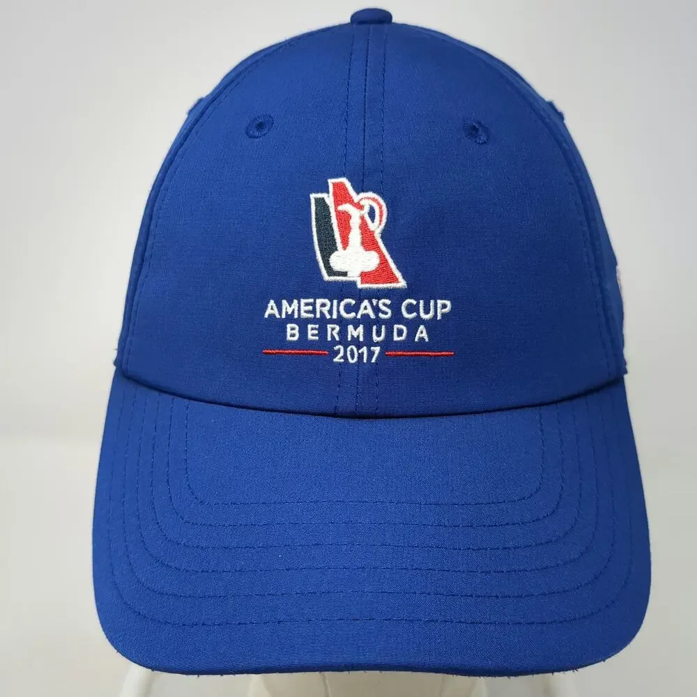 Vineyard Vines Baseball Cap Blue One Size America's Cup Bermuda 2017 Sailing Hat